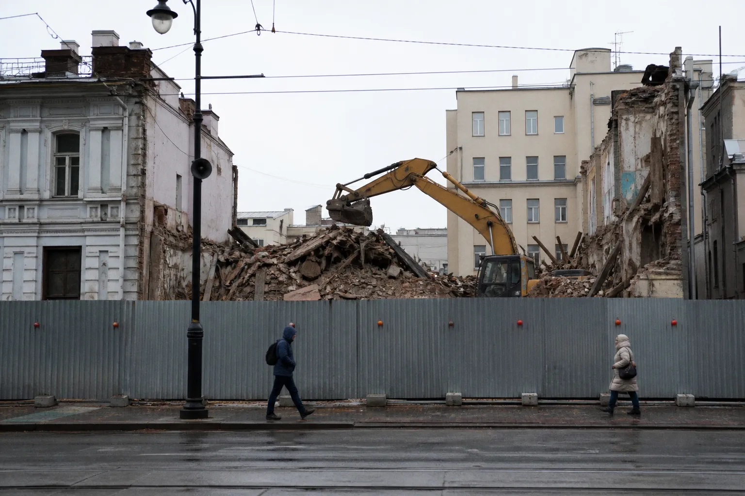 В центре города снесли историческое здание на улице Гоголя